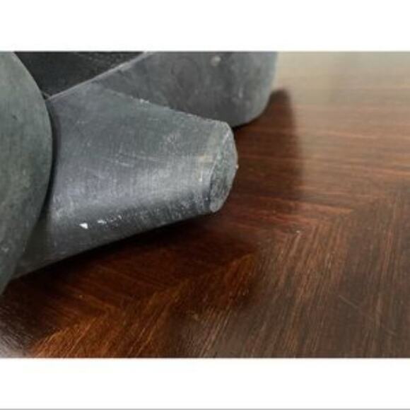 Reba Fringe Black Heeled Boots Size 7.5 - Picture 9 of 12